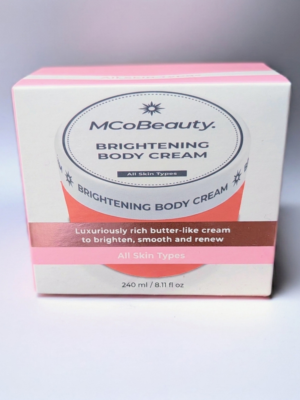 MCoBeauty Brightening Body Cream - Pink